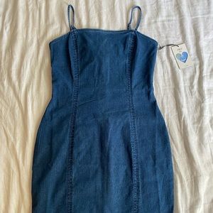 Denim dress
